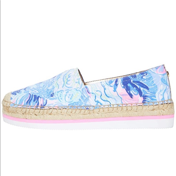 NWT Lilly Pulitzer Marlo espadrille flats - Picture 3 of 14